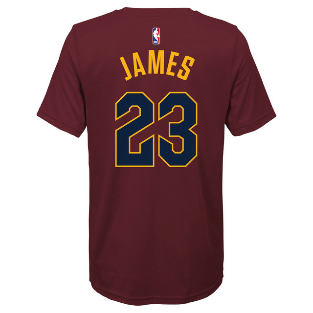 T-shirt NBA Enfant LeBron James Cleveland Cavaliers Icon Rouge