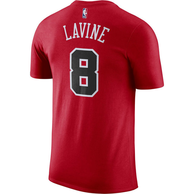 T-shirt Zach Lavine Chicago Bulls Dry Rouge